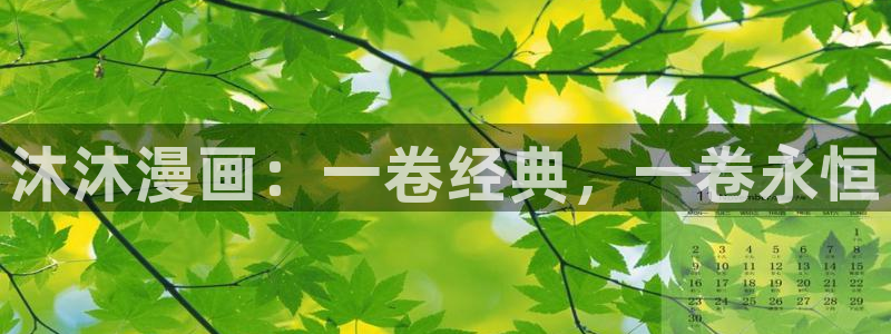 包子漫画软件在线：沐沐漫画：一卷经典，一卷永恒